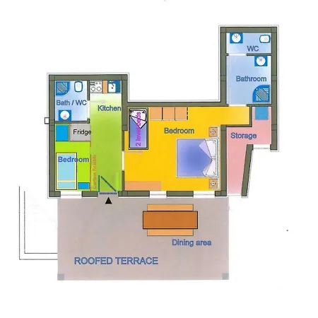 Idyllisches Haus An Weingaerten 30 M Von Kiesstrand Vakantiehuis *