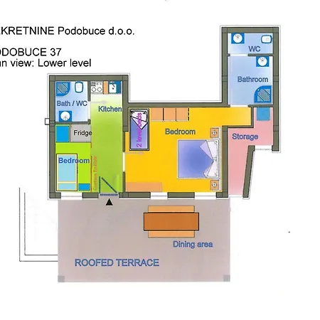 Idyllisches Haus An Weingaerten 30 M Von Kiesstrand بيت للعطل Podobuče